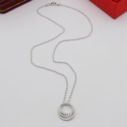 [Lumi Jewelry]ETINCELLE  FULL DIAMOND NECKLACE
