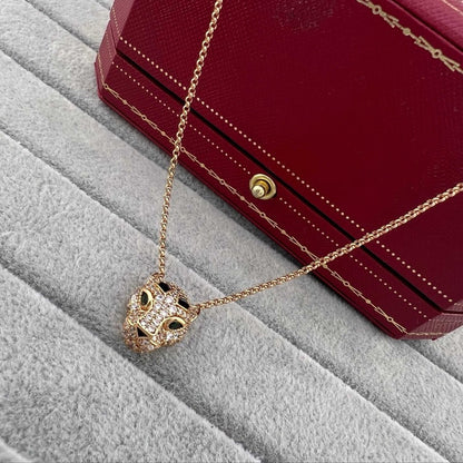 [Lumi Jewelry]PANTHERE FULL DIAMOND NECKLACE