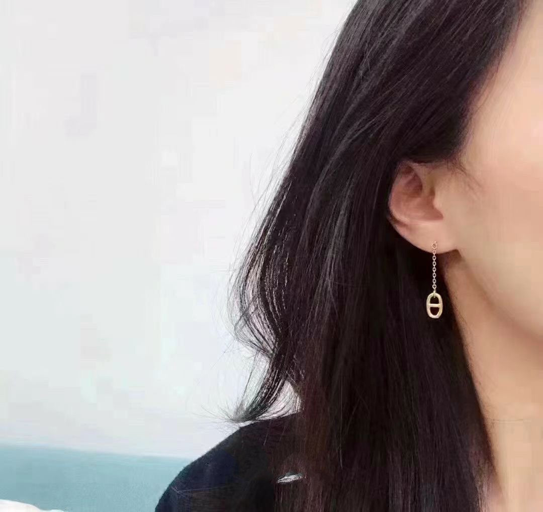[Lumi Jewelry]CHAINE TASSEL EARRINGS