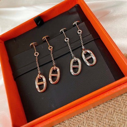 [Lumi Jewelry]CHAINE TASSEL EARRINGS