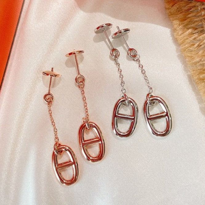 [Lumi Jewelry]CHAINE TASSEL EARRINGS