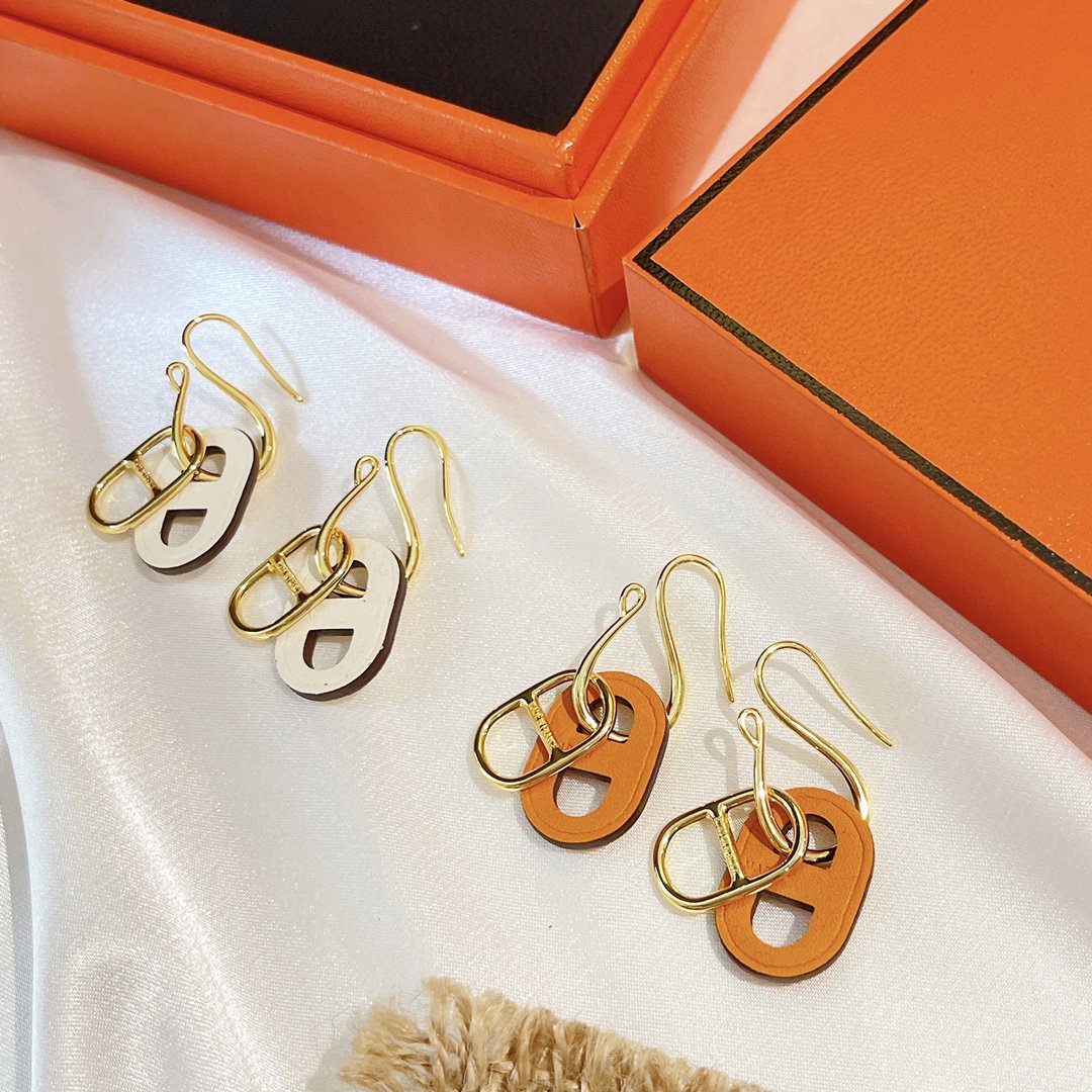 [Lumi Jewelry]HM O'MAILLON GOLD EARRINGS