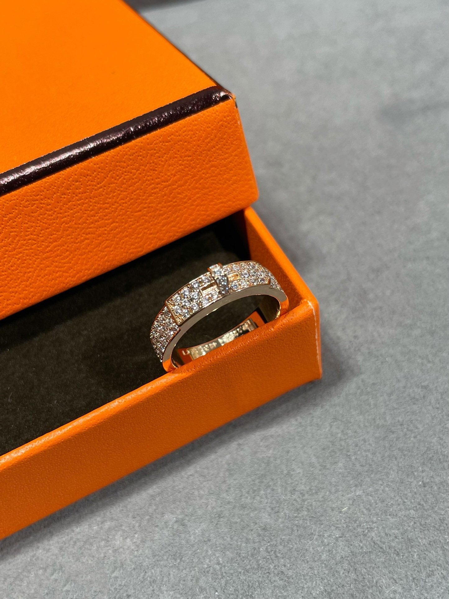 [Lumi Jewelry]KELLY PINK GOLD DIAMOND RING