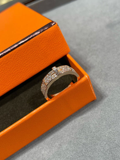 [Lumi Jewelry]KELLY PINK GOLD DIAMOND RING
