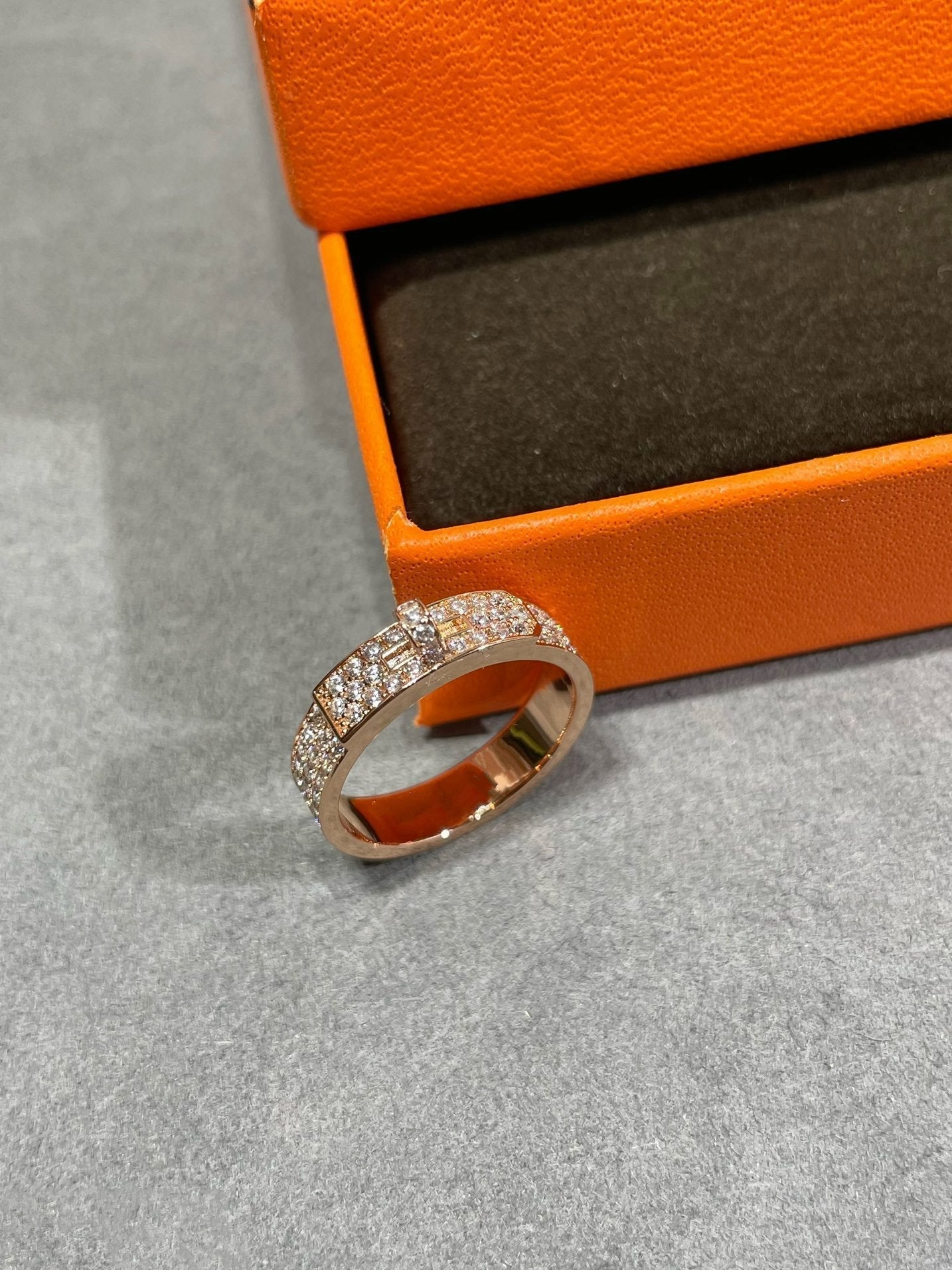 [Lumi Jewelry]KELLY PINK GOLD DIAMOND RING