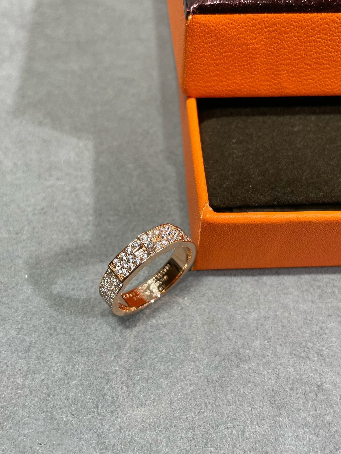 [Lumi Jewelry]KELLY PINK GOLD DIAMOND RING