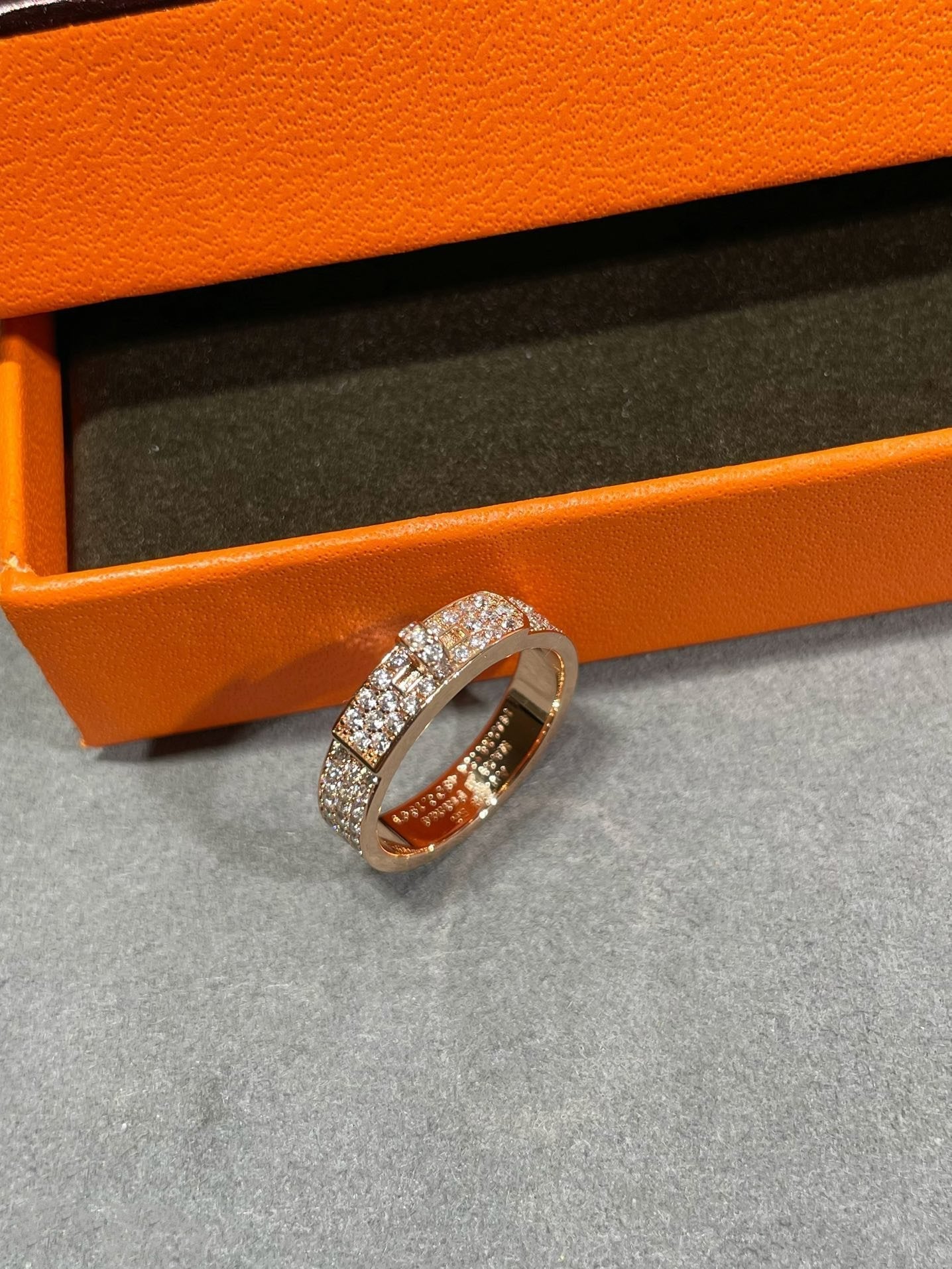 [Lumi Jewelry]KELLY PINK GOLD DIAMOND RING