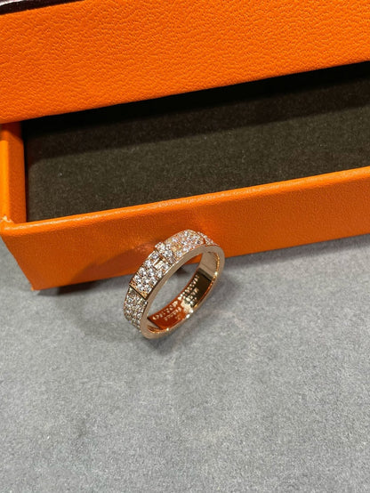 [Lumi Jewelry]KELLY PINK GOLD DIAMOND RING