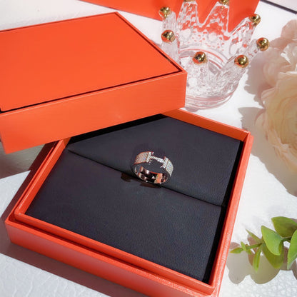 [Lumi Jewelry]H RING FULL DIAMOND