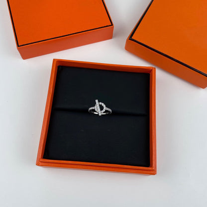 [Lumi Jewelry]ECHAPPEE RING SILVER DIAMOND