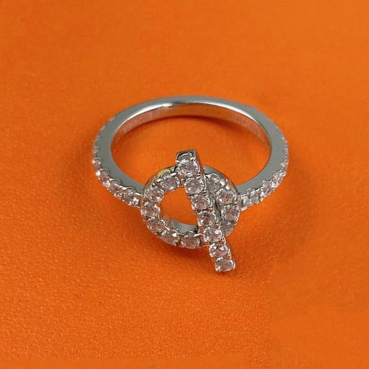 [Lumi Jewelry]ECHAPPEE RING SILVER DIAMOND