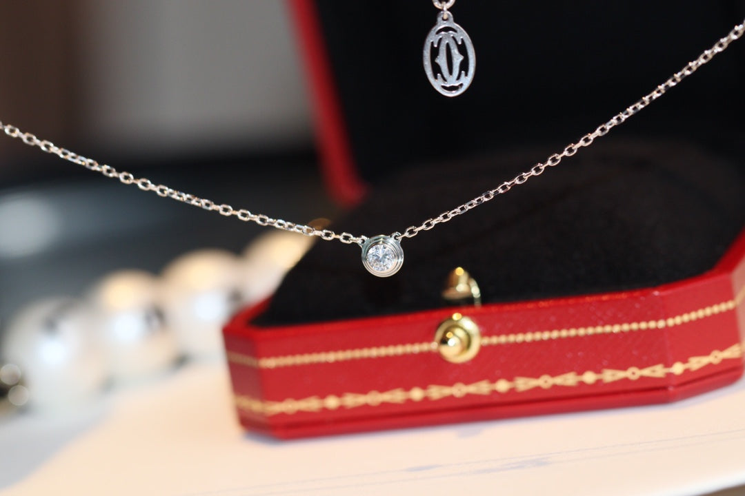 [Lumi Jewelry]DAMOUR DIAMOND NECKLACE
