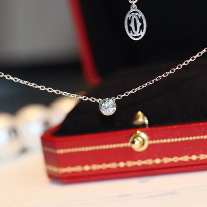 [Lumi Jewelry]DAMOUR DIAMOND NECKLACE