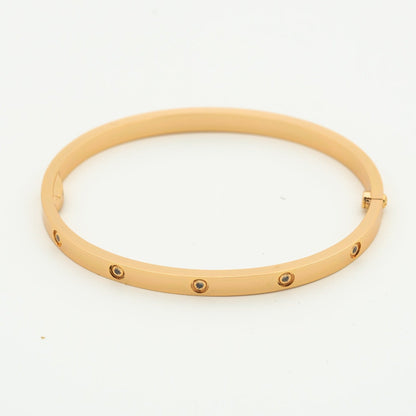 [Lumi Jewelry]LOVE BRACELET 3.65MM 10 DIAMONDS