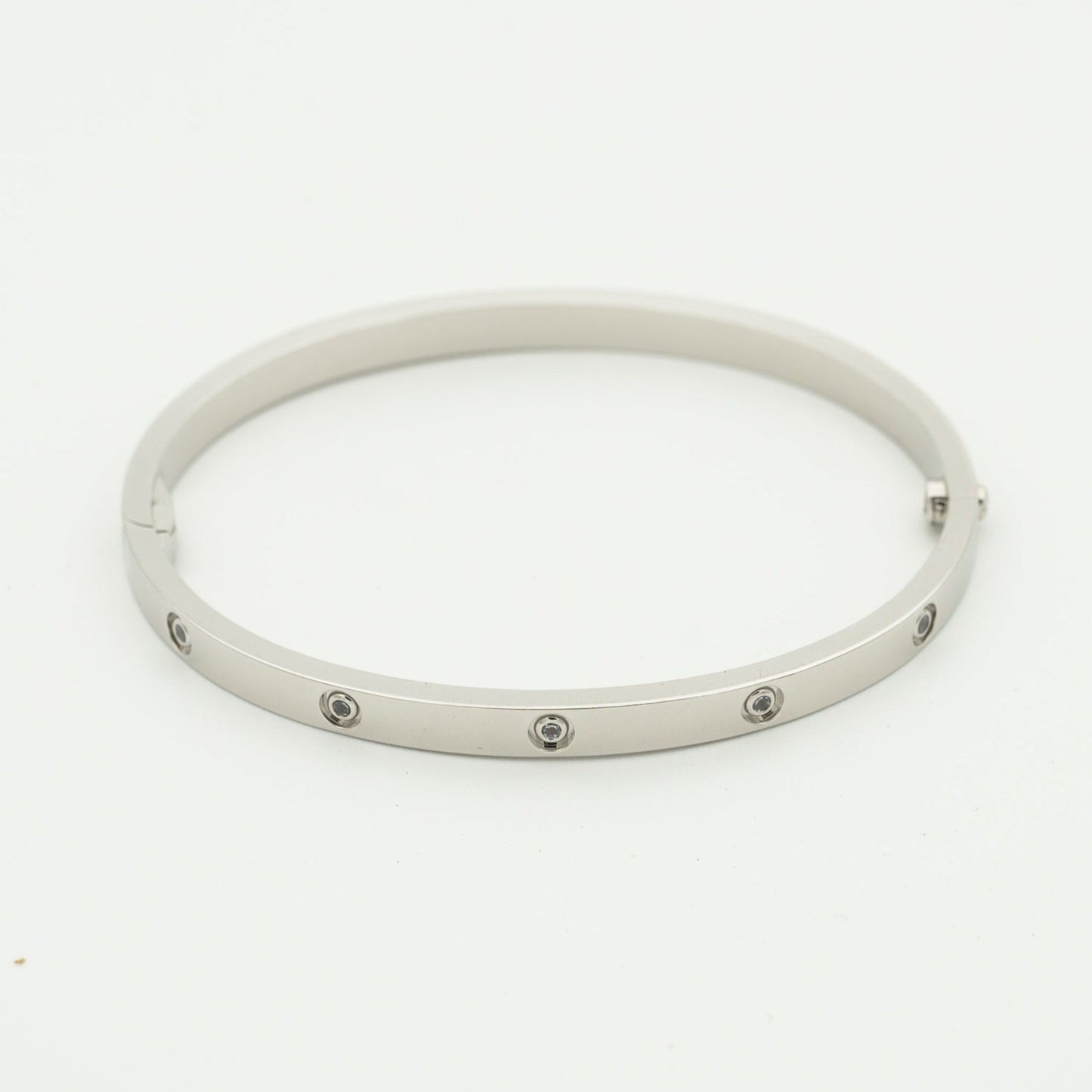 [Lumi Jewelry]LOVE BRACELET 3.65MM 10 DIAMONDS