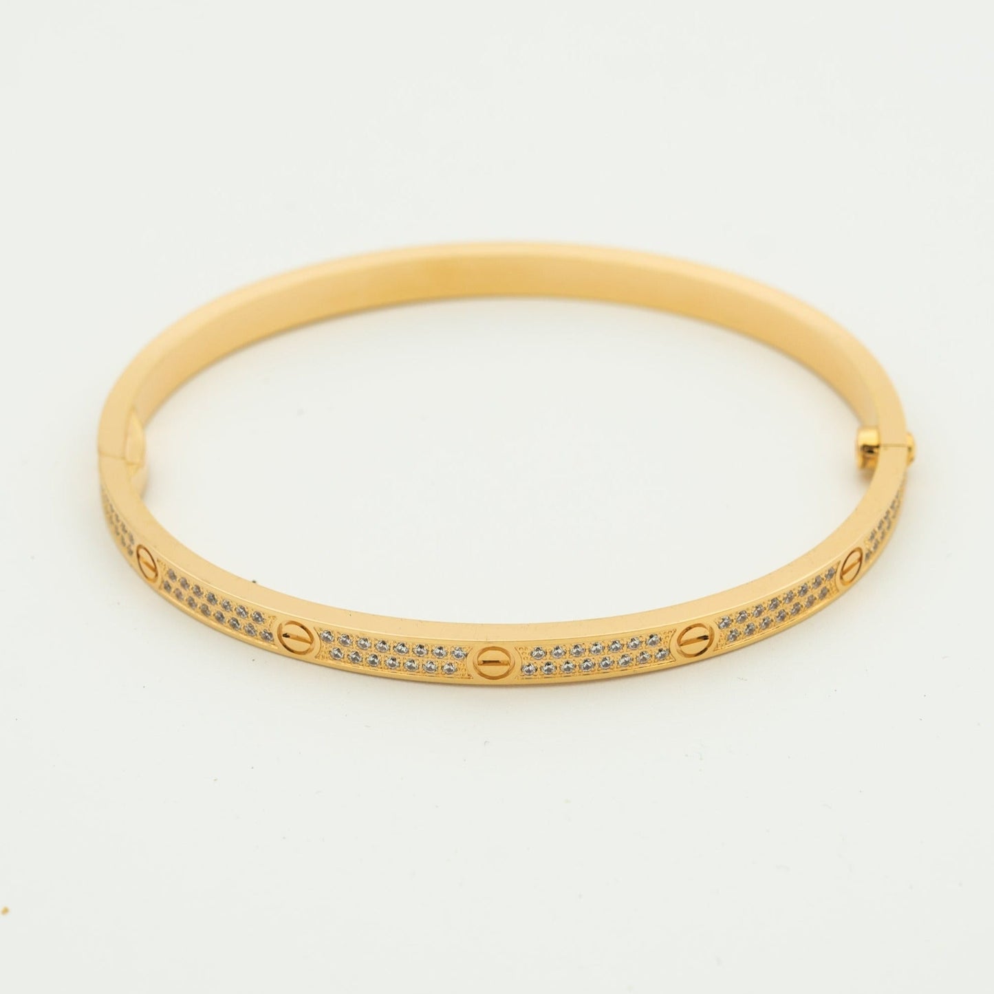 [Lumi Jewelry]LOVE BRACELET 3.65MM DIAMOND-PAVED