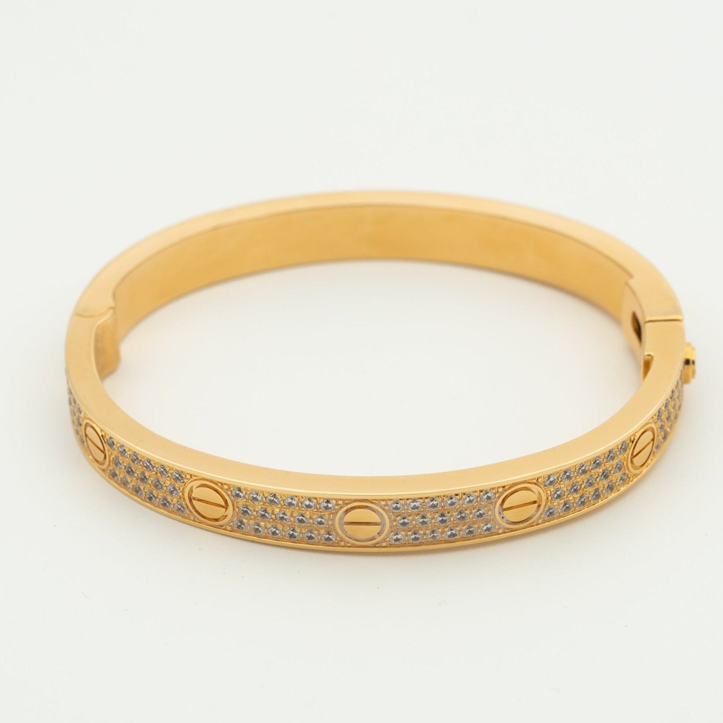 [Lumi Jewelry]LOVE BRACELET 6.1MM DIAMOND-PAVED