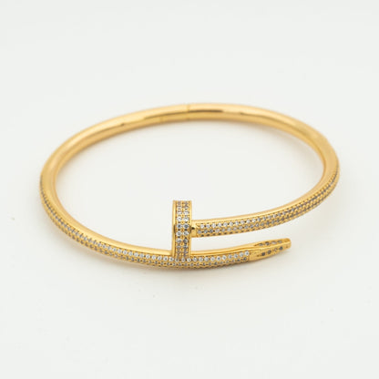 [Lumi Jewelry]JUSTE BRACELET 3.5MM ALL DIAMONDS