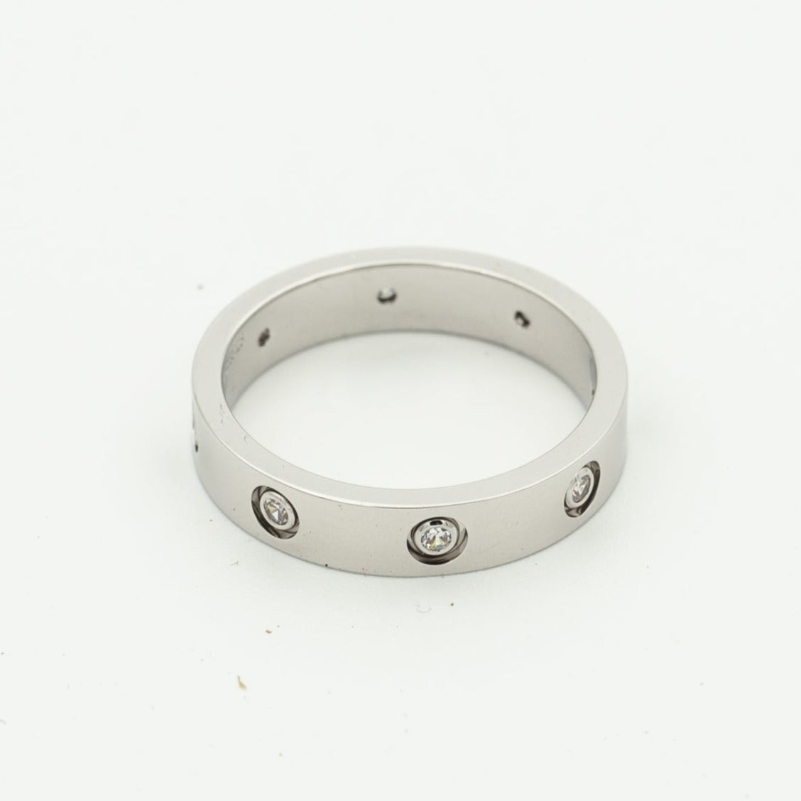[Lumi Jewelry]LOVE RING 3.6MM 8 DIAMONDS