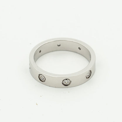 [Lumi Jewelry]LOVE RING 3.6MM 8 DIAMONDS