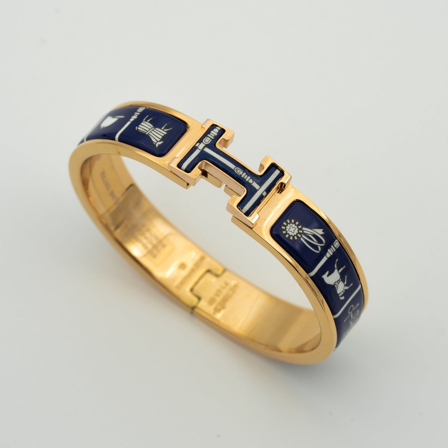 [Lumi Jewelry]H BRACELET BLUE CERAMIC