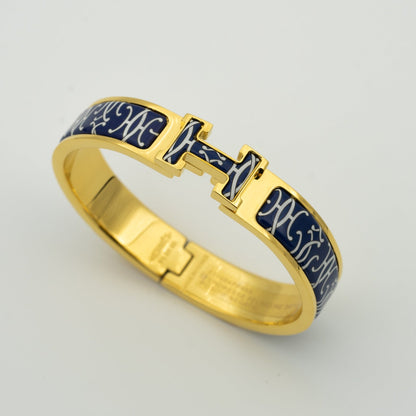 [Lumi Jewelry]H BRACELET BLACK MULTICOLOR