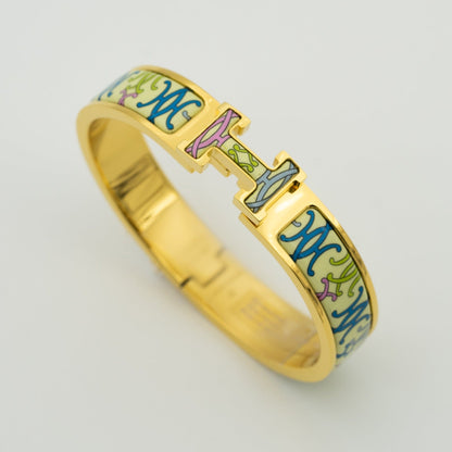 [Lumi Jewelry]H BRACELET BEIGE MULTICOLOR
