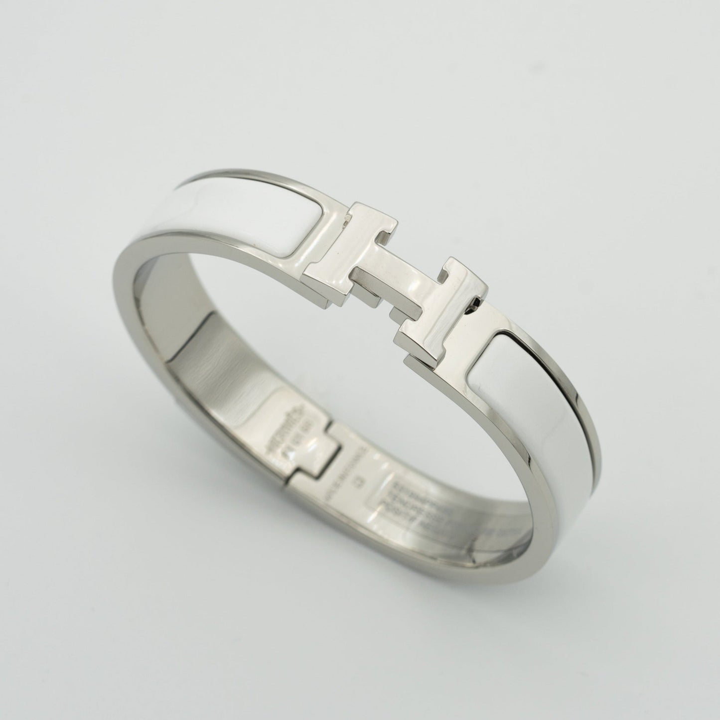 [Lumi Jewelry]H WHITE BRACELET