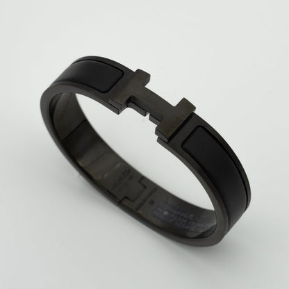 [Lumi Jewelry]H SO BLACK 12MM