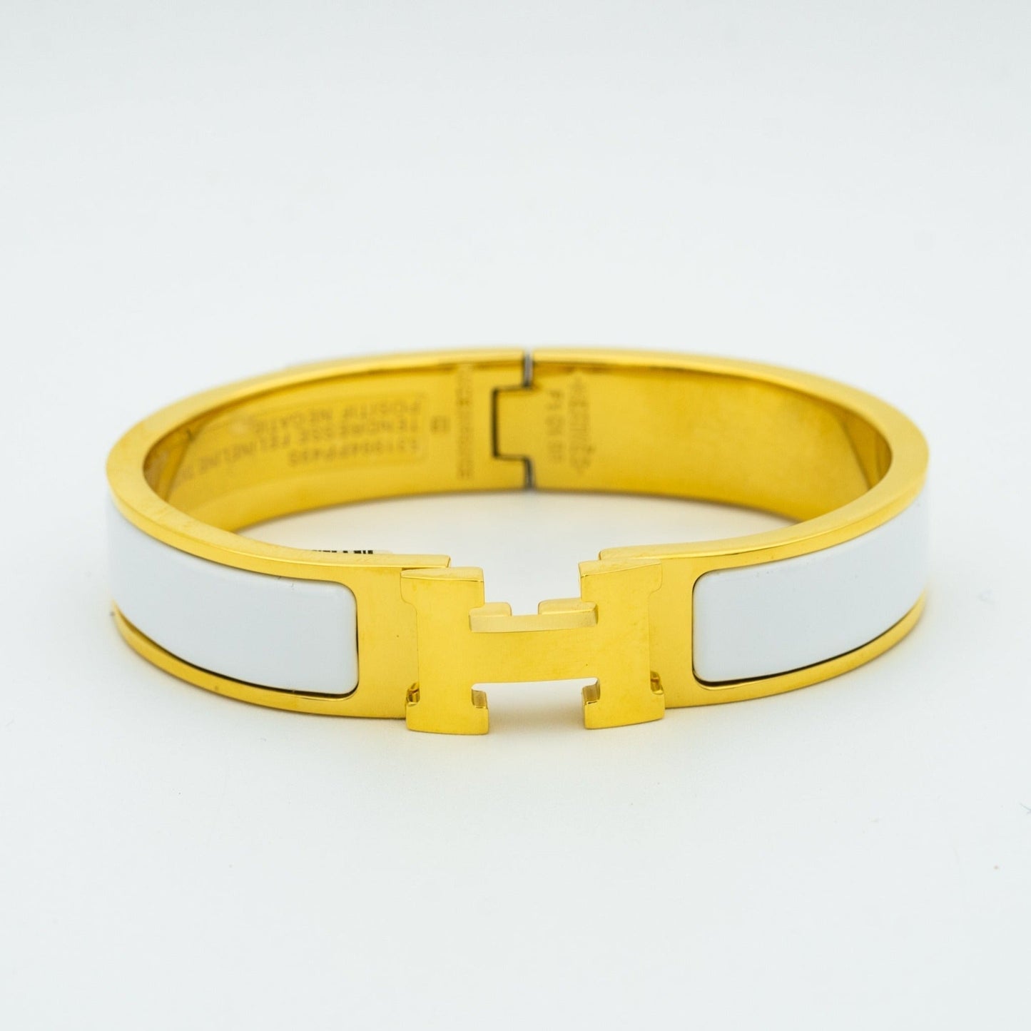 [Lumi Jewelry]H WHITE BRACELET