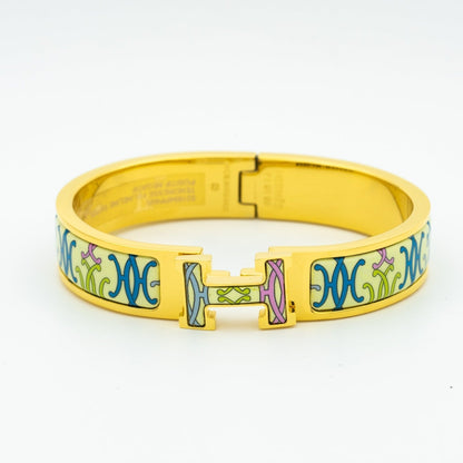 [Lumi Jewelry]H BRACELET BEIGE MULTICOLOR