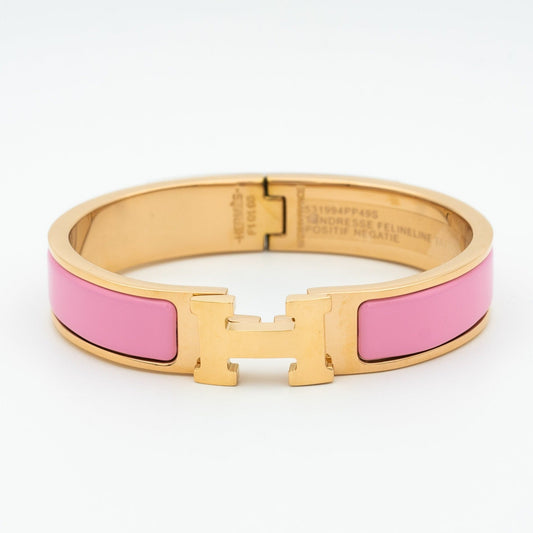 [Lumi Jewelry]H PINK BRACELET