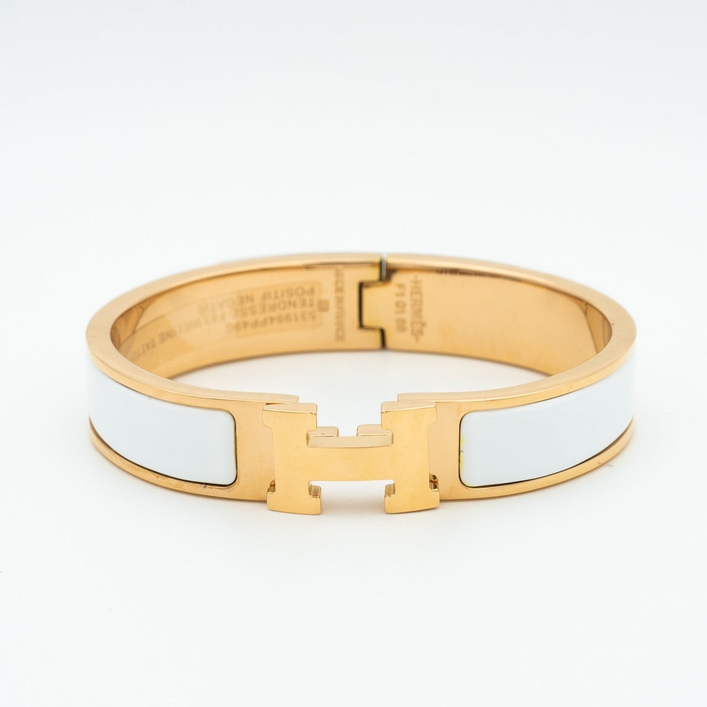 [Lumi Jewelry]H WHITE BRACELET