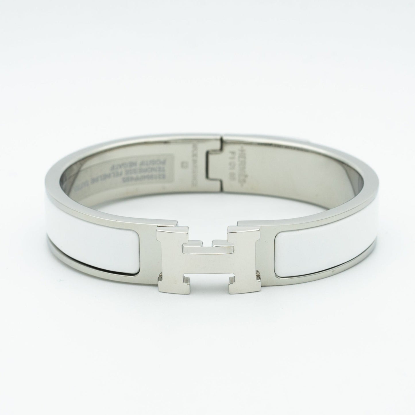 [Lumi Jewelry]H WHITE BRACELET