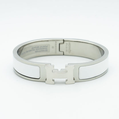 [Lumi Jewelry]H WHITE BRACELET