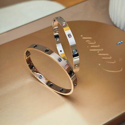 [Lumi Jewelry]2026 RAINBOW LOVE BRACELET 6.1MM  10 DIAMONDS