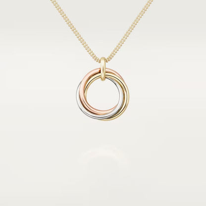 [Lumi Jewelry]TRINITY LARGE NECKLACE