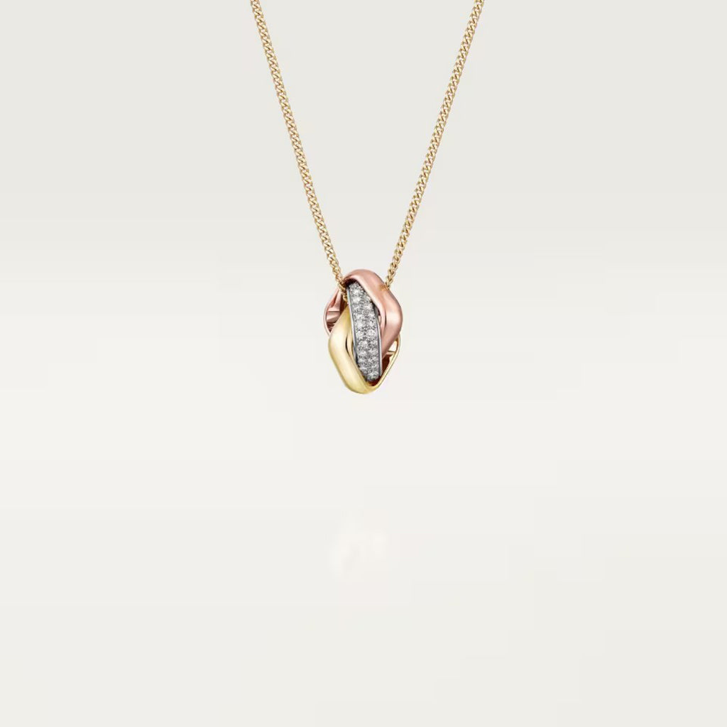 [Lumi Jewelry]TRINITY CUSHION NECKLACE COLLECTION