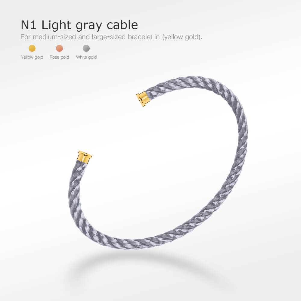 [Lumi Jewelry]FORCE SERIES BRACELET CABLES 50 CHOICES (DIY SELECTION)