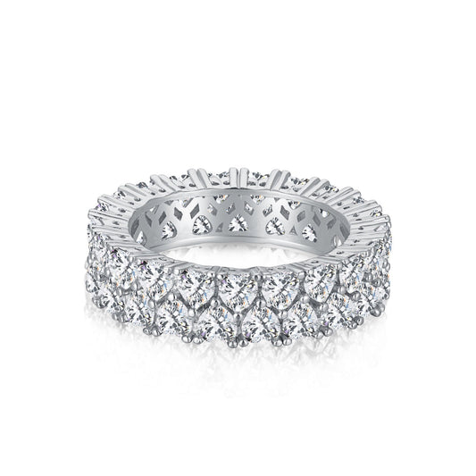 [Lumi Jewelry]Sparkling Full Heart Ring