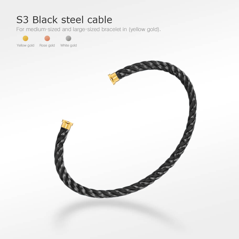 [Lumi Jewelry]FORCE SERIES BRACELET CABLES 50 CHOICES (DIY SELECTION)