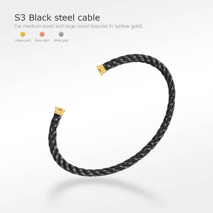 [Lumi Jewelry]FORCE SERIES BRACELET CABLES 50 CHOICES (DIY SELECTION)