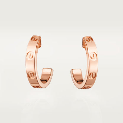 [Lumi Jewelry]LOVE EARRINGS 2.65 MM NO DIAMOND SMALL