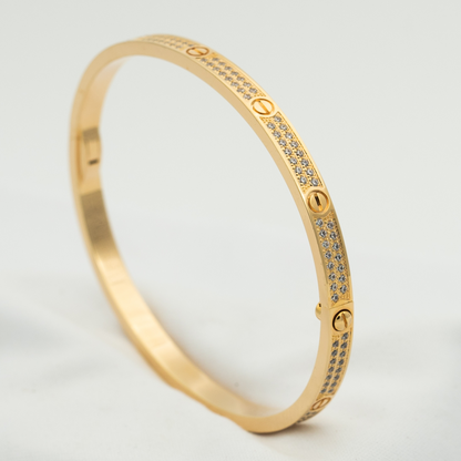 [Lumi Jewelry]LOVE BRACELET 3.65MM DIAMOND-PAVED