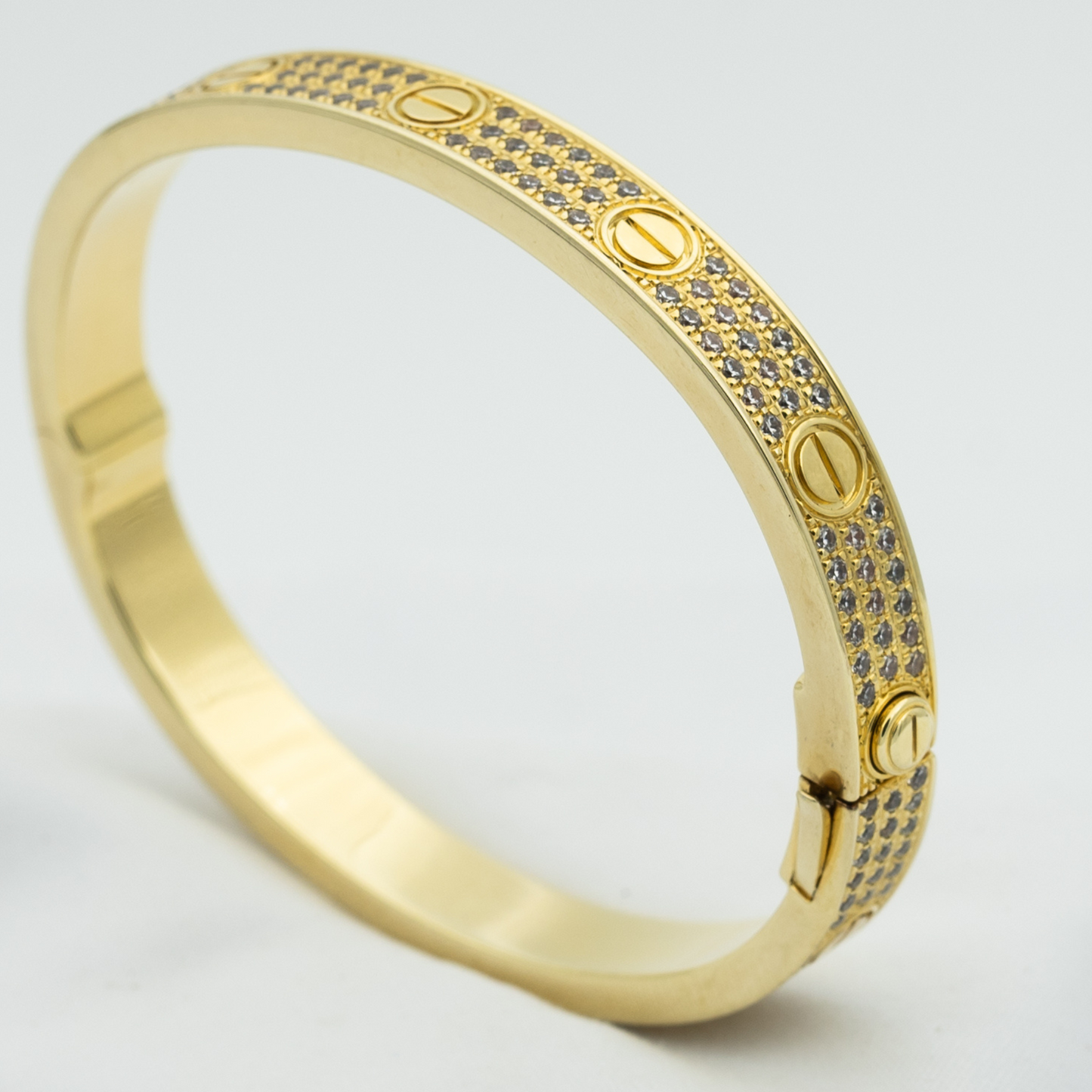 [Lumi Jewelry]LOVE BRACELET 6.1MM DIAMOND-PAVED