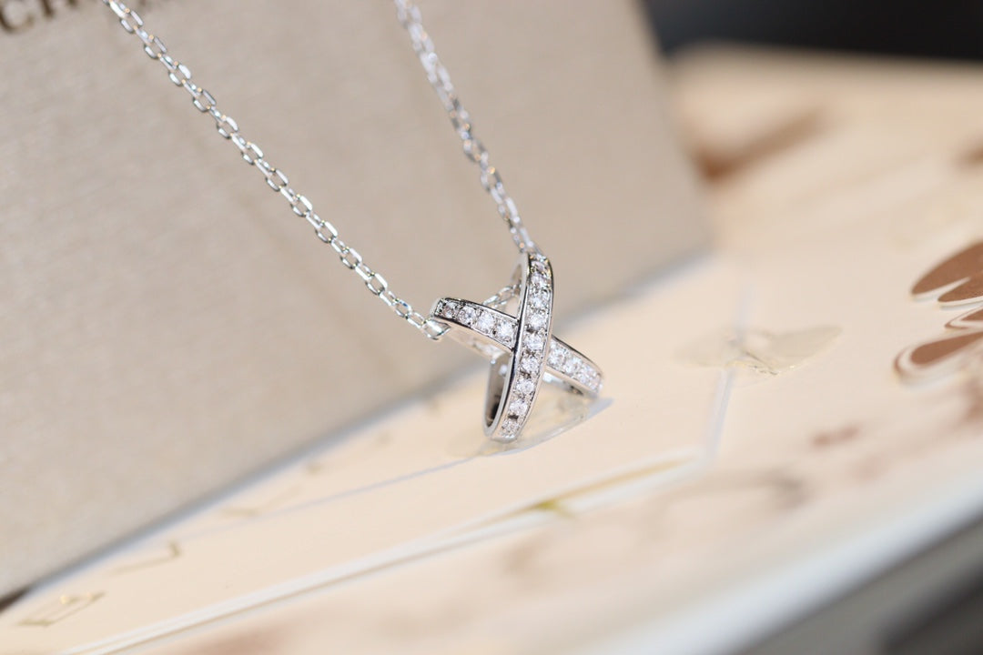 [Lumi Jewelry]JEUX DE DIAMOND NECKLACE