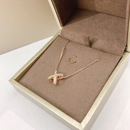 [Lumi Jewelry]JEUX DE DIAMOND NECKLACE