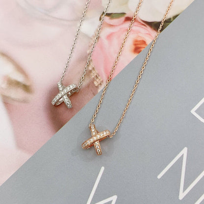 [Lumi Jewelry]JEUX DE DIAMOND NECKLACE