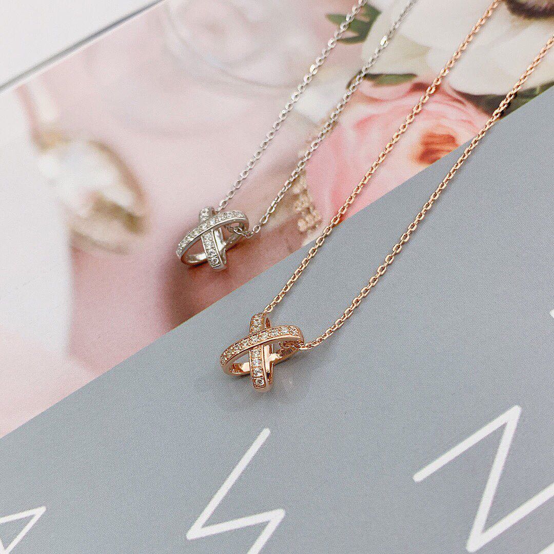 [Lumi Jewelry]JEUX DE DIAMOND NECKLACE