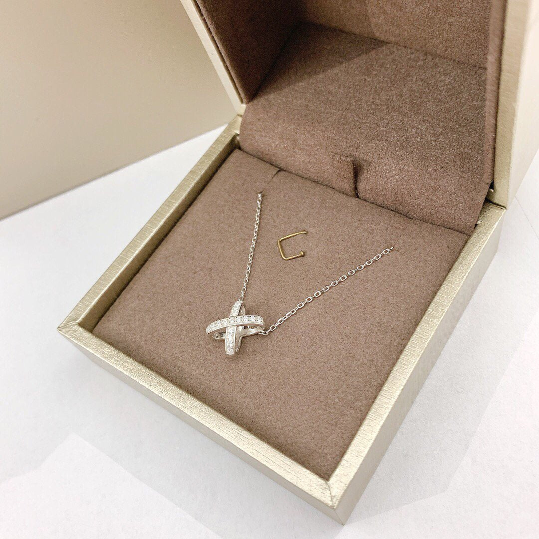 [Lumi Jewelry]JEUX DE DIAMOND NECKLACE